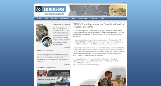gmes-brdiges.eu. EU project FP7